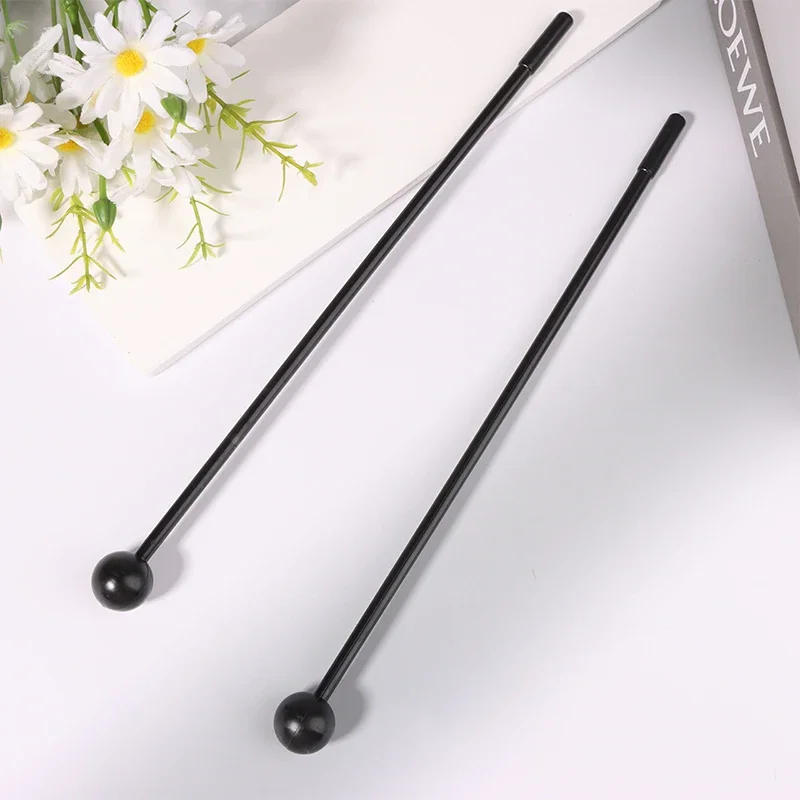 2Pcs 28cm Percussion Drum Sticksmallets Drumsticks Adults Stick Mallet Rhythm Rubber Kids Stick Mallet Plastic Instrument
