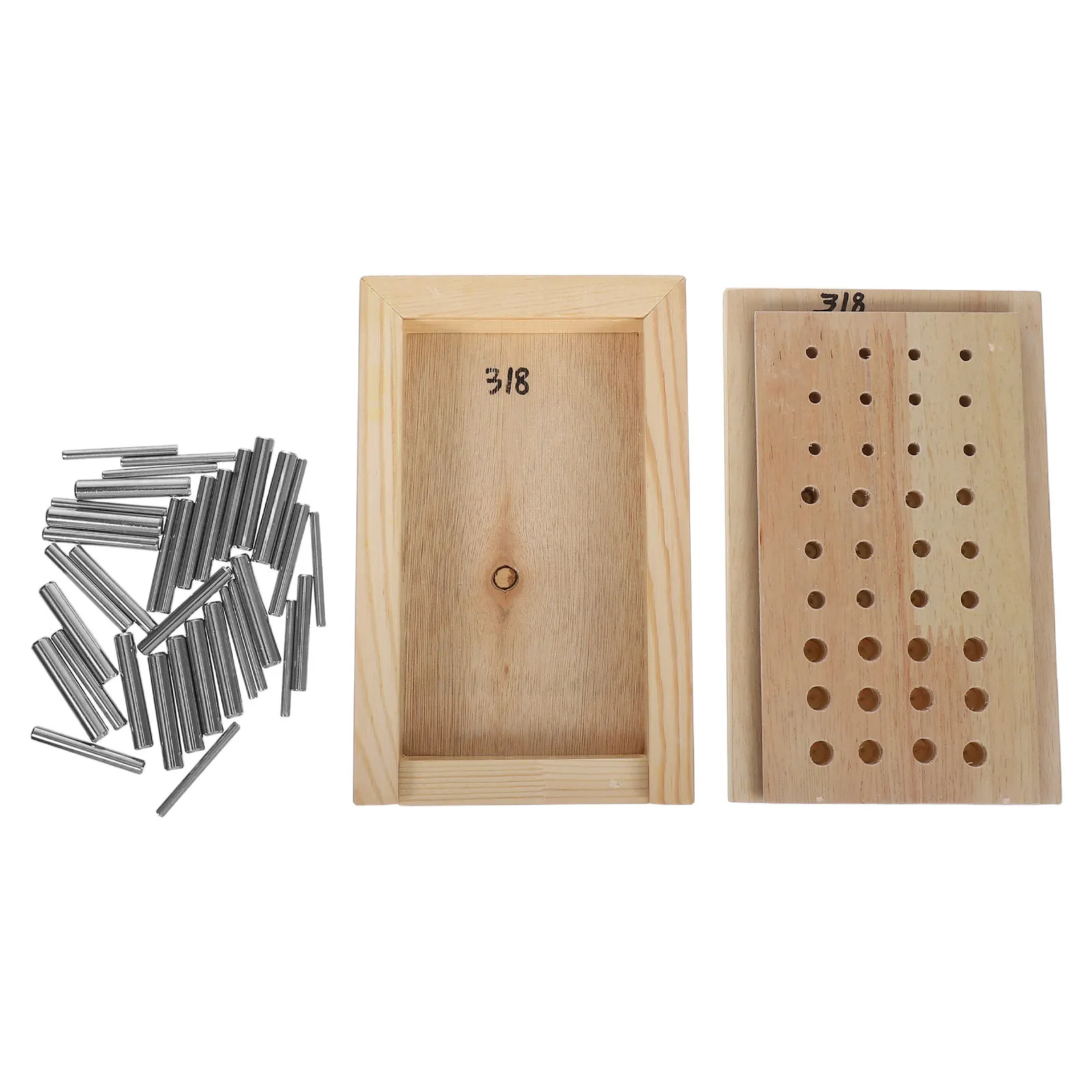 Wooden Finger Coordination Pegboard Finger Rehabilitation Training Device Hand Eye Coordination Dexterity Strength Recovery