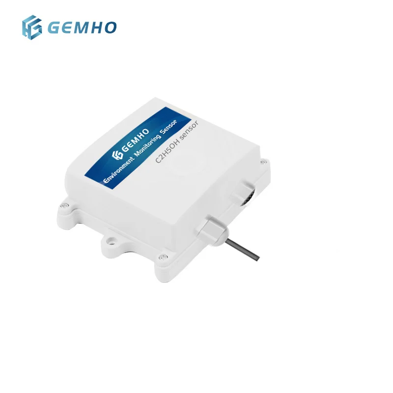 Smart Ethanol Gas Sensor Alarm C2H6O Gas Leak Detectors High-precision Ethanol Gas Sensor Concentration Monitoring Transmitter