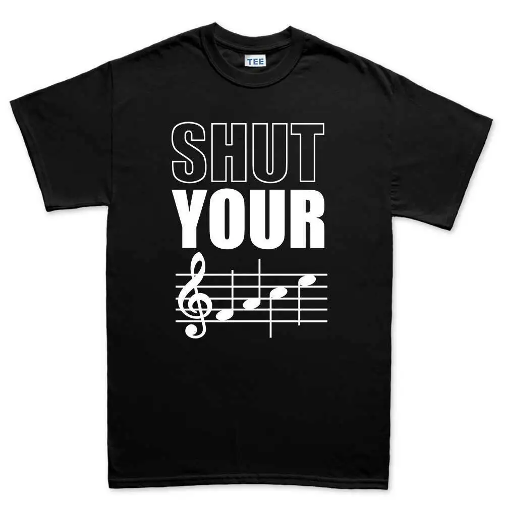 

Shut Your Face Musician Guitar Drums Bass T shirt