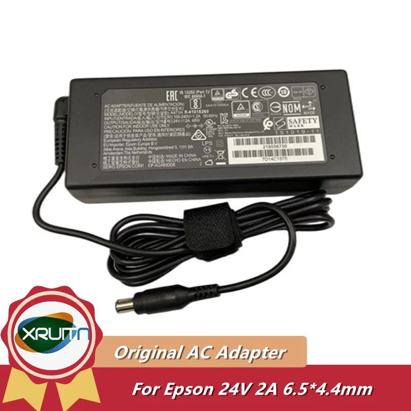 

Original A471H A421H 24V 2A 48W AC Adapter For Epson Scanner & Printer Power Supply Charger