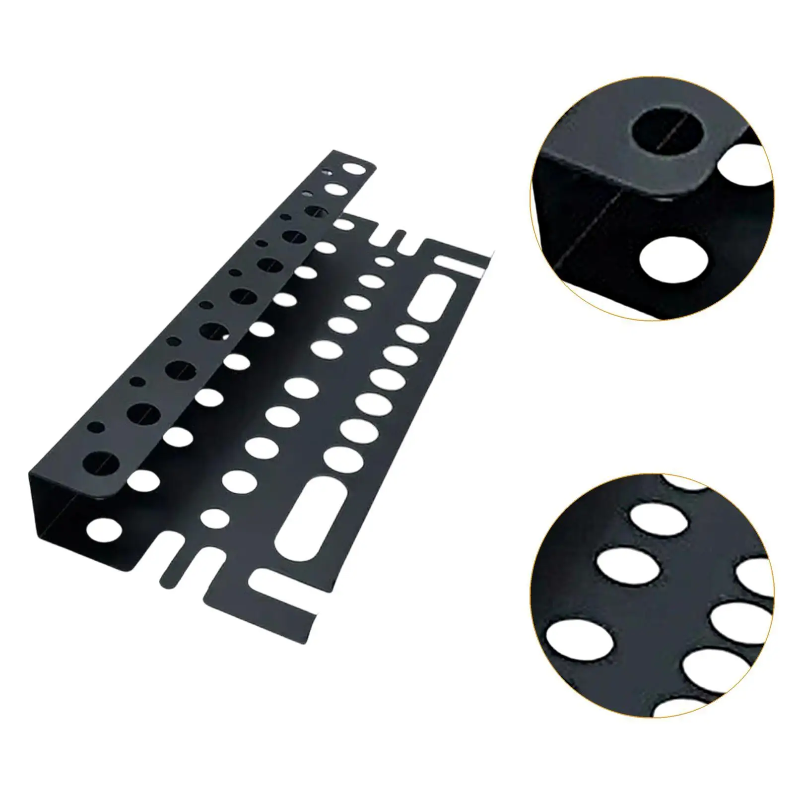 Screwdriver Organizer Wall Tool Rack Wall Mounted Multifunctional Heavy Duty Space Saving Hand Tool Organizer for Garage Shed