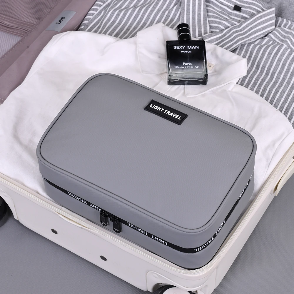 Waterproof Hanging Toiletry Bag Large Capacity Portable Travel Necessaire Case Cosmetic Bag for Men Women Wash Pouch