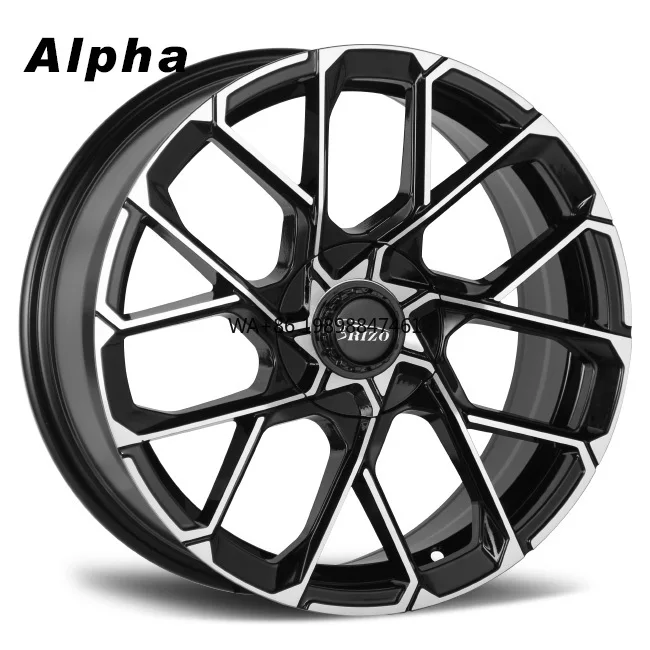 

Rizo Design ALPHA Custom Size 5 -100/114.3 Color 18" BMF Staggered Alloy Casting Wheels for Aftermarket