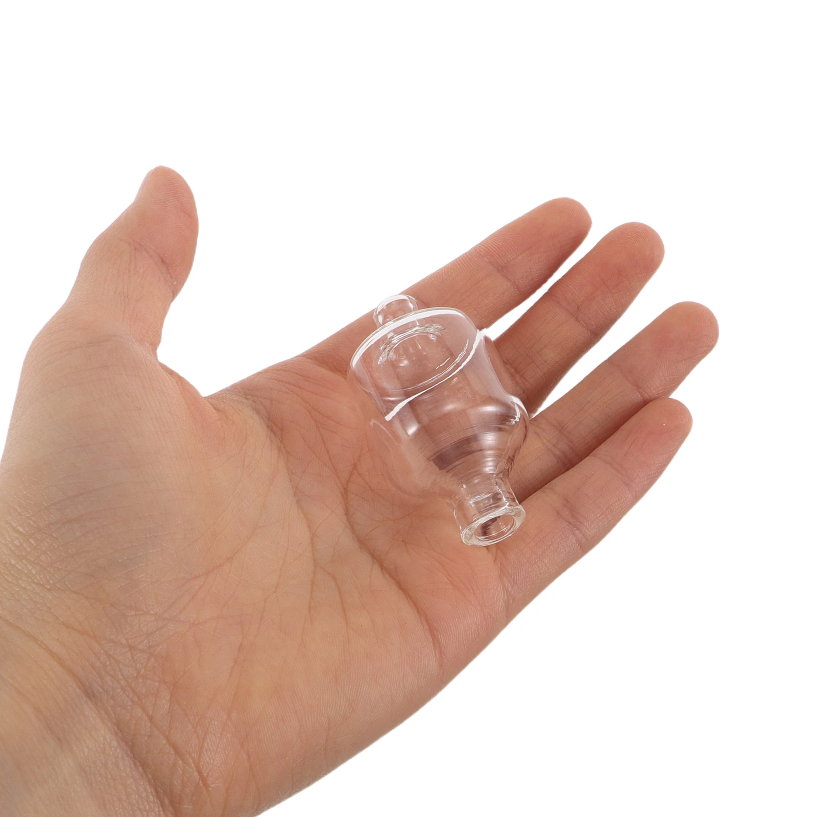 

24Pcs Refillable Glass Oil Holders Clear Tea Light Sticks for Hanukkah Tabletop Decor Oil Lamps for Restaurant and Home