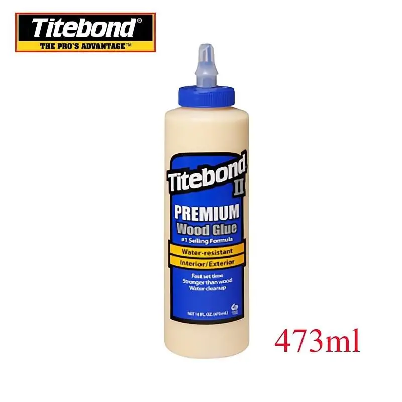 

Titebond 473ml Awesome woodworking glue 2 generation Tetbon Tnvironmental Protection White Latex Water Repair Musical Instrument