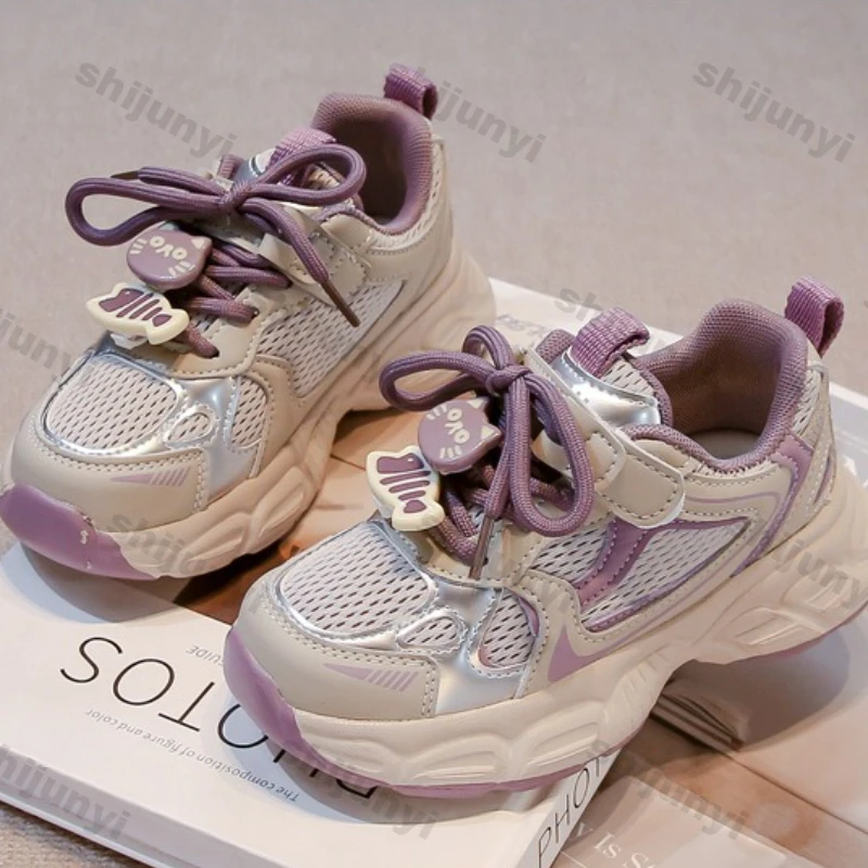 

Children's Sneakers Autumn New Comfortable Breathable Boys Non Slip Running Shoes Lightweight Fashion Outdoor Girls Casual Shoes