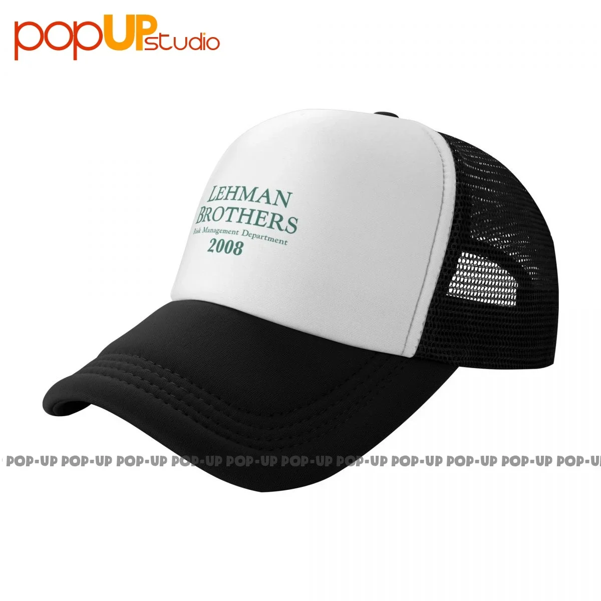 Lehman Brothers Risk Management Department Baseball Cap Trucker Hats Breathable Sunscreen Headwear Best Seller Best