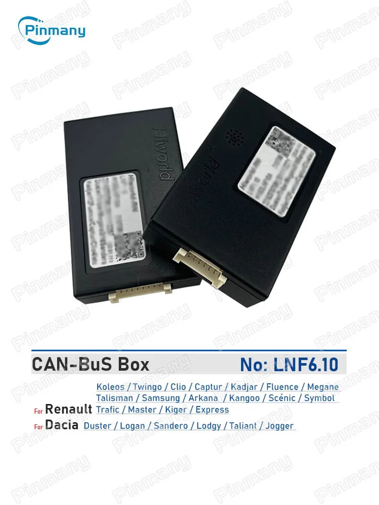 Car Radio CAN Bus adapter Hiworld LNF6 For Renault Clio Kadjar Megane Talisman Arkana Kangoo Scenic Trafic Master Kiger Taliant