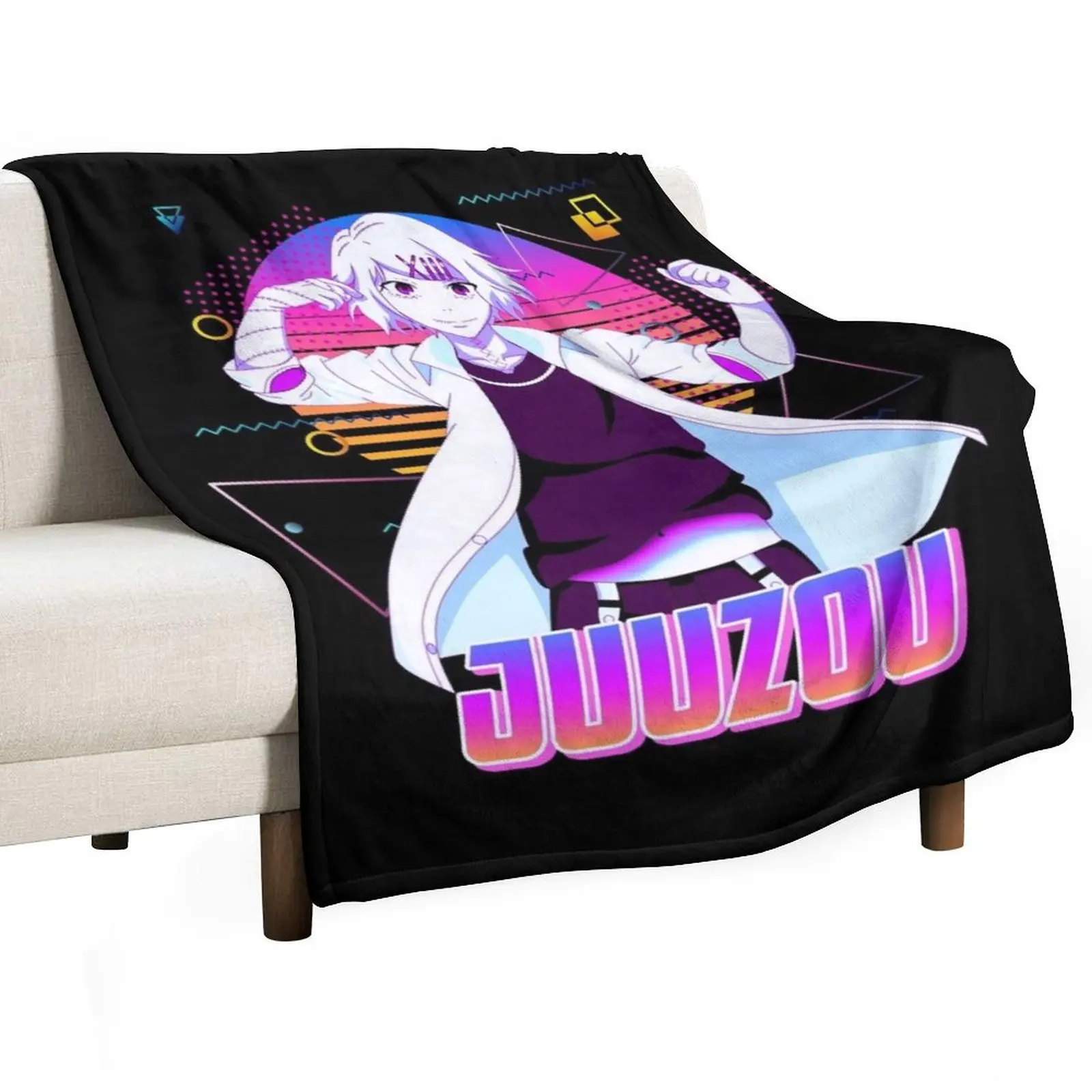 

Juuzou Suzuya - Retro Art Throw Blanket Decorative Beds manga Quilt valentine gift ideas Blankets