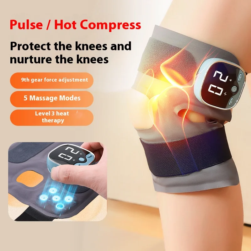 

EMS Smart Massager Ankle Knee Leg Relaxation Treatment Foot Massager 3-in-1 Multifunctional Heating Therapy Massage