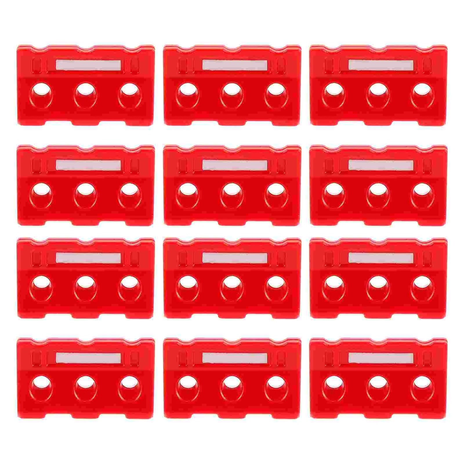 

24 Pcs Traffic Road Sign Barricade Kids Roadblock Miniature Simulation Early Learning Child