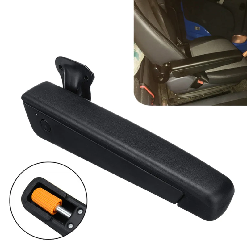 2 Pcs Car Universal Adjustable Car Seat Armrest For Rv Motorhome Truck Auto Parts, Right & Left