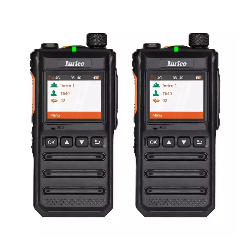 Inrico T640 Newest 3G/4G LTE walkie talkie with 1.77inch screen Single SIM card Global call Walki Talki