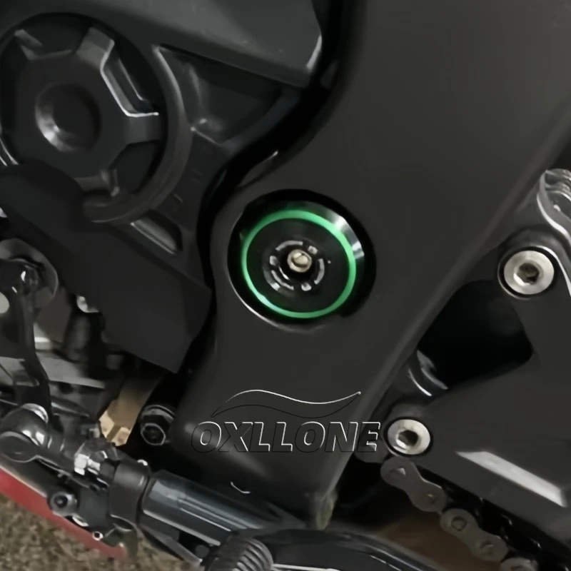 Couvercle de trou de cadre pour Kawasaki Ninja 1000 SX ZX10R ZX 10R ZX10RR Z1000SX Z1000 Ninja1000 VEYSYS1100, bouchons à vis, bouchons de décoration