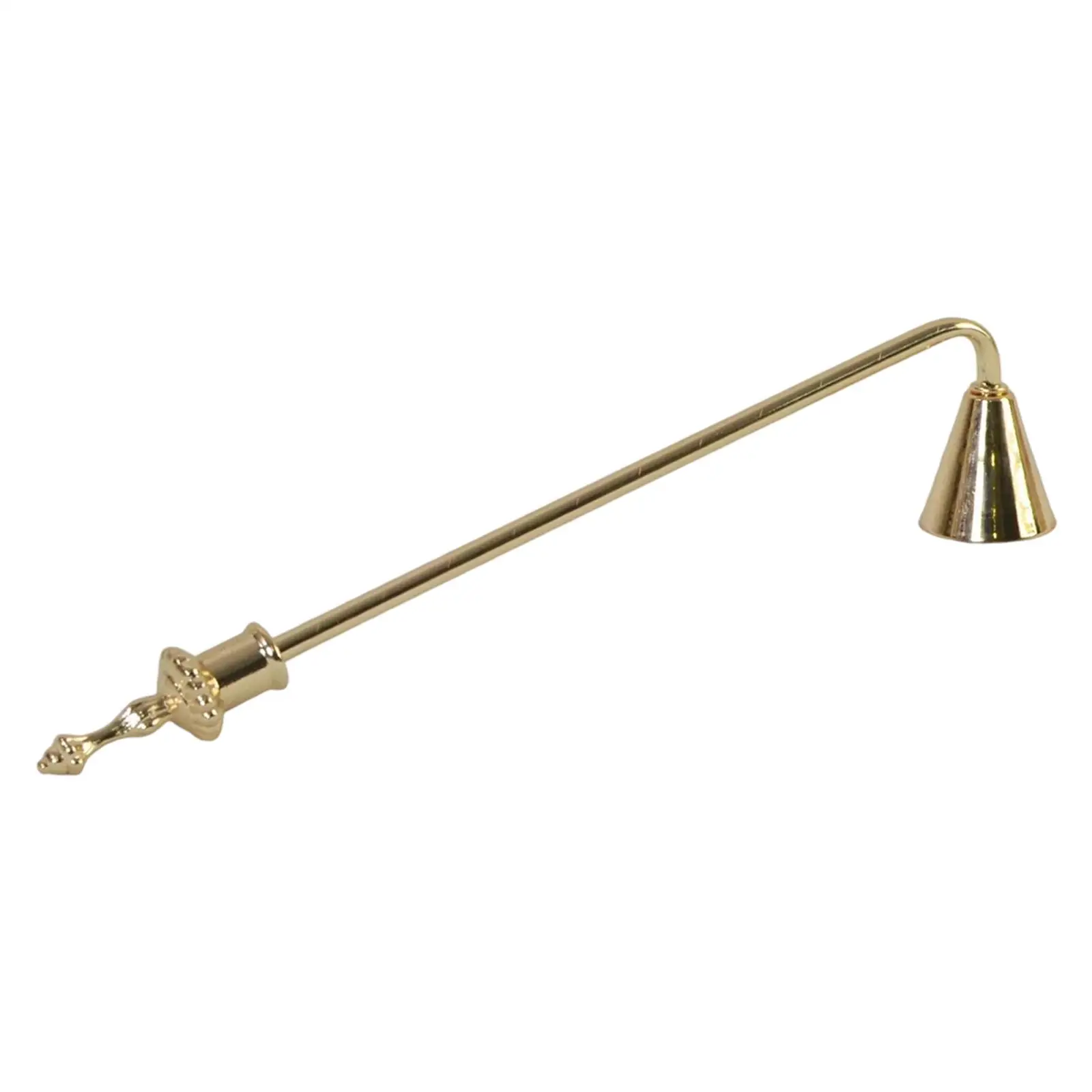 Classic Candle Snuffer Metal Construction Wick Flame Control Compact Design for Bedroom Living Room