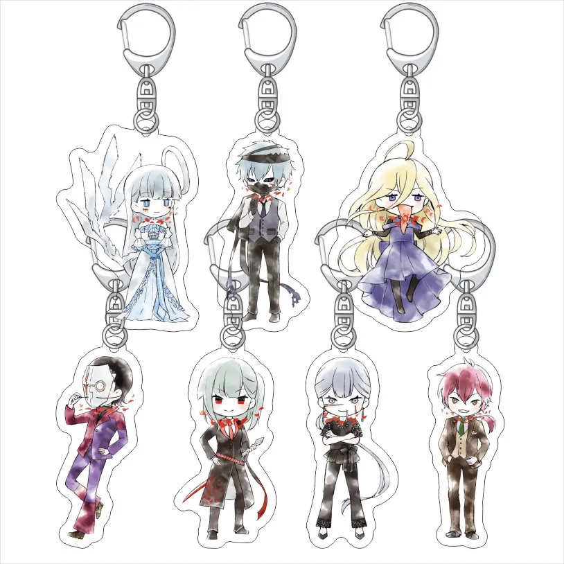 Petals of Reincarnation Acrylic Keychain Jewelry Fans Key Chain New Related Products Cultural Creativity Friends Gift Bag Charms