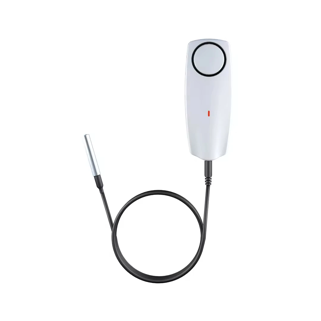 Smart Home Long Standby Rechargeable Tuya Temperature and Humidity Sensor with Probe Application Control
