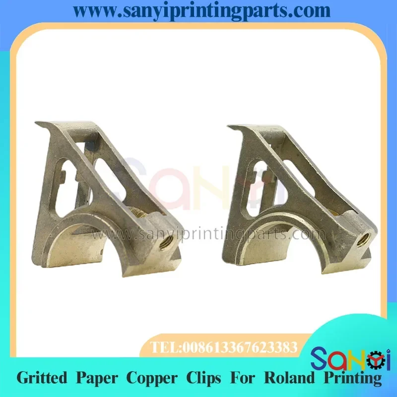 

Бесплатная доставка, 1 шт., лучшее качество, медные зажимы для бумаг, 61x30 мм, для деталей печатной машины Roland