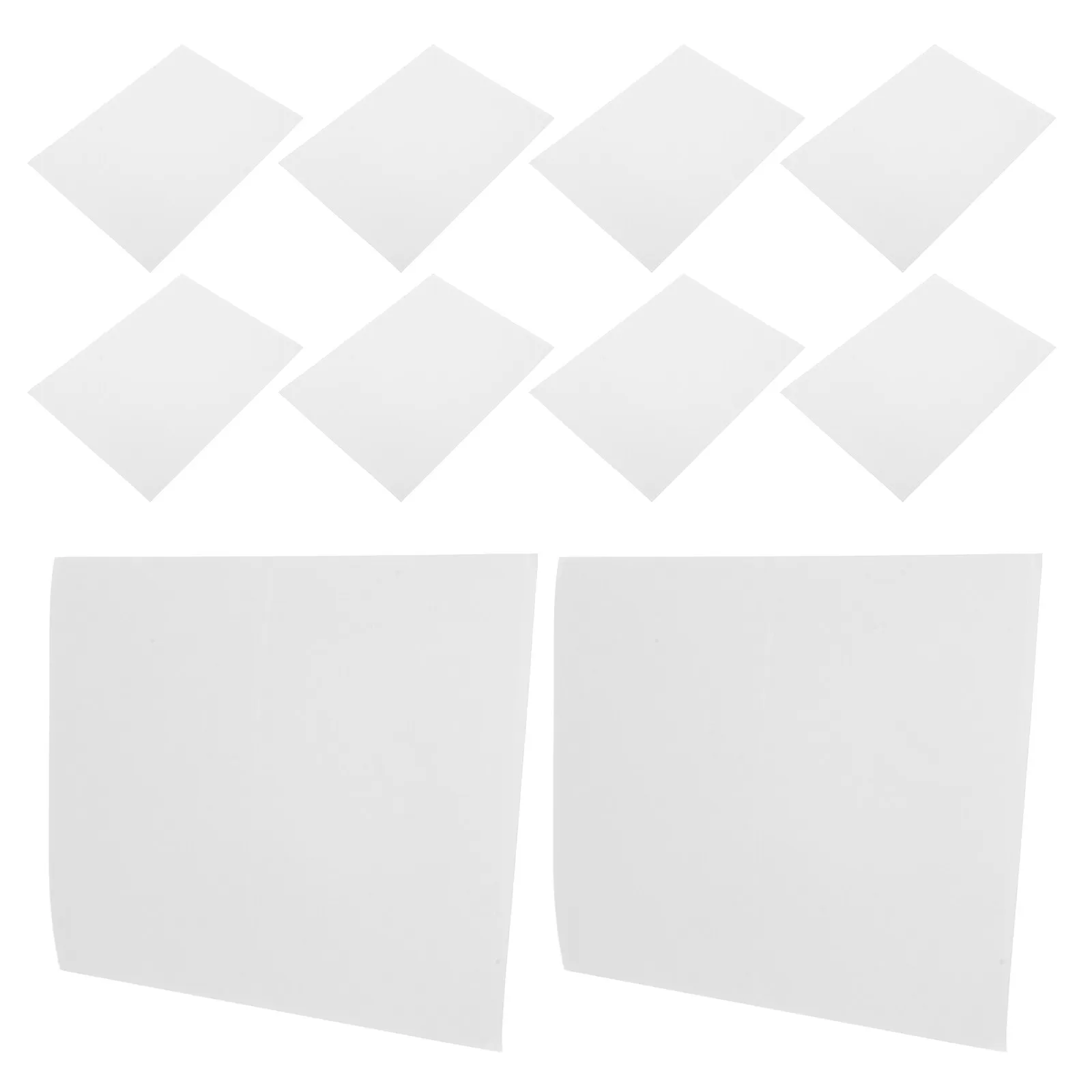 

50Pcs Removable Label Stickers White Blank Matte 6x4 Inch Storage Bin Labels Organizing Packing Moving Boxes Office