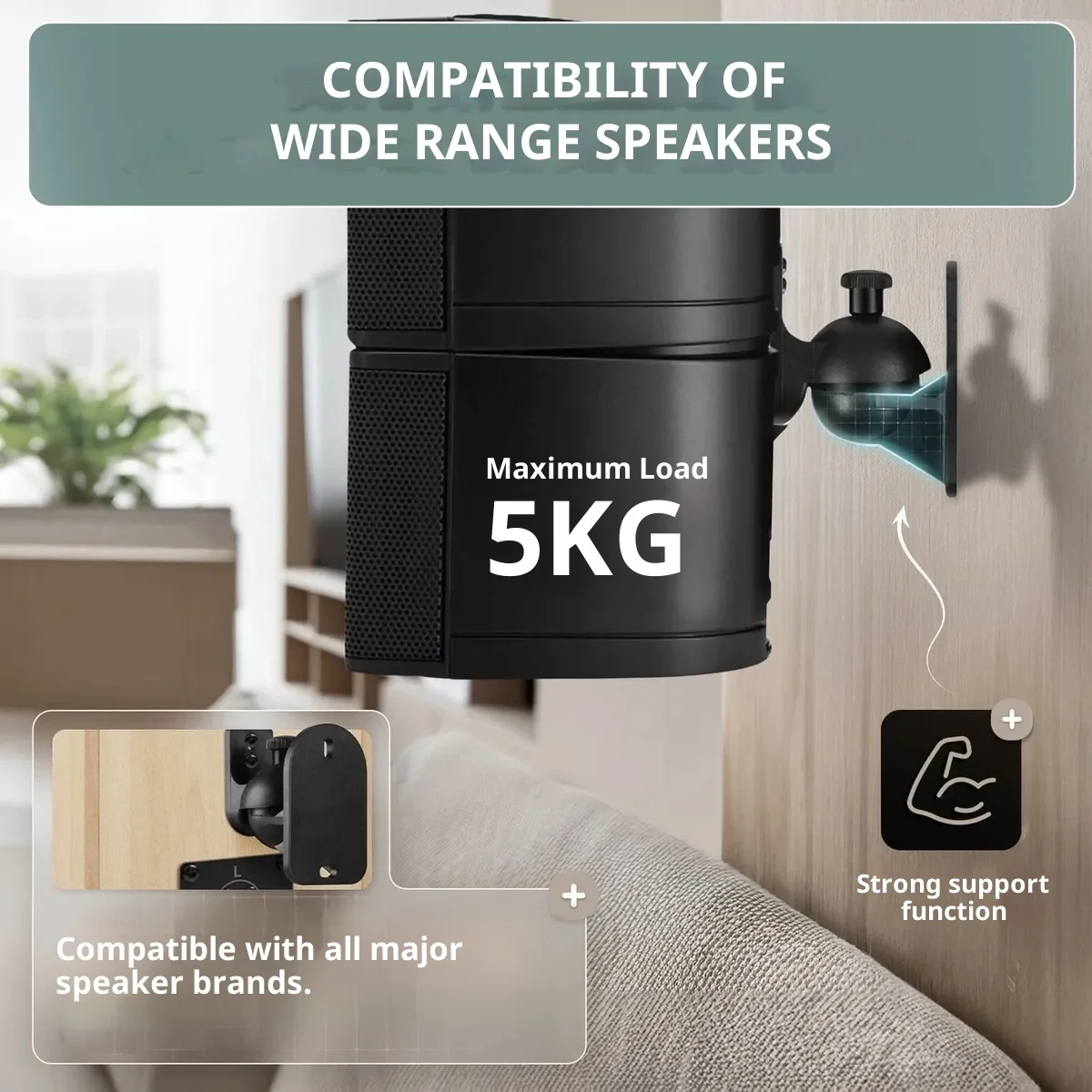 Thumbnail 4 - #12 Ranked Speaker Stands & Mounts Picks in 2026