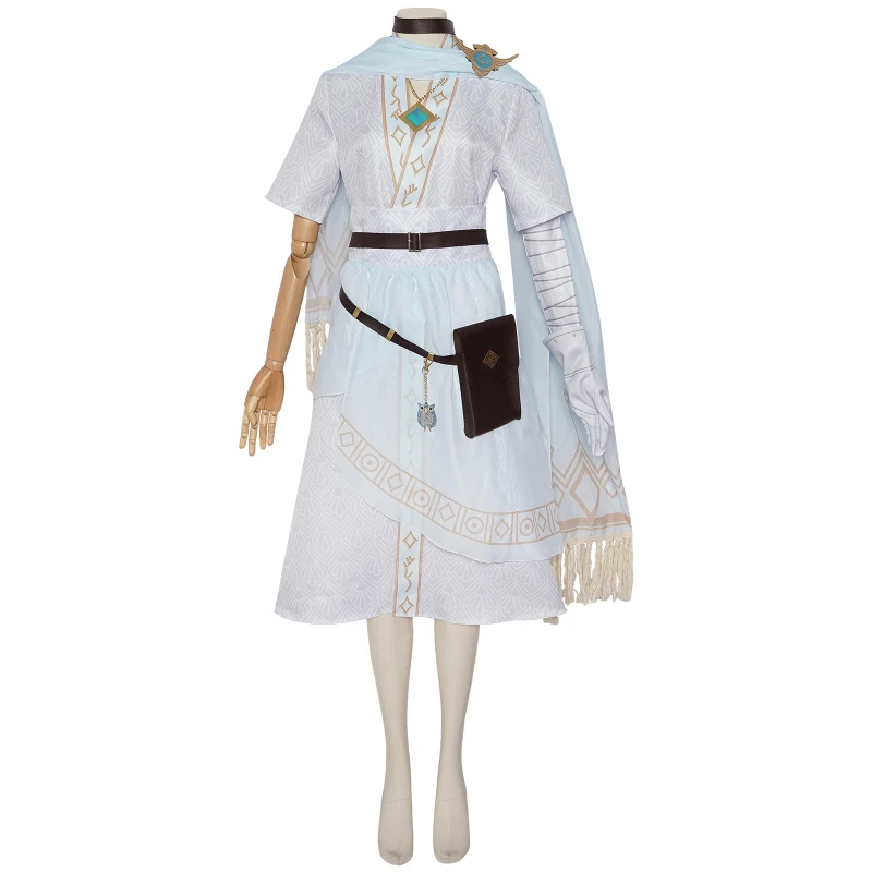 

Identity V Seer White Cosplay Costume, Game Themed Cos Outfit Unisex Stage Performance Fancy Dress Up Cosplay Suit For Party