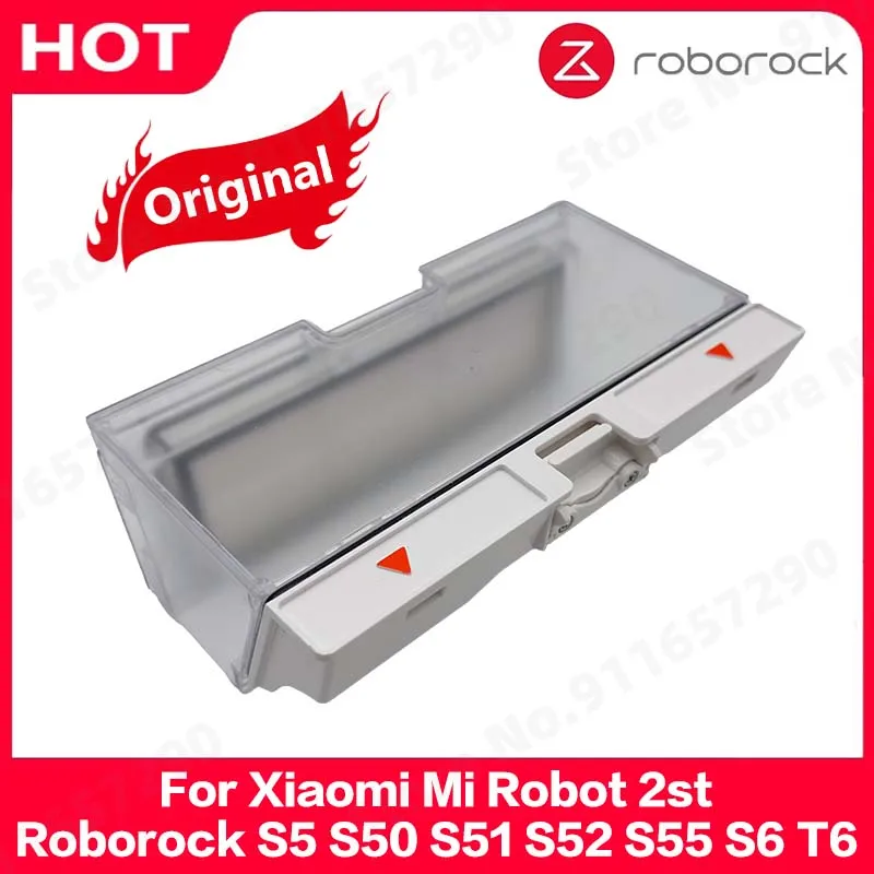 

Dust Box For Xiaomi Mi Robot 2st Roborock S5 S50 S51 S52 S55 S6 T6 Spare Parts Vacuum Cleaner With Hepa Filter Accessories