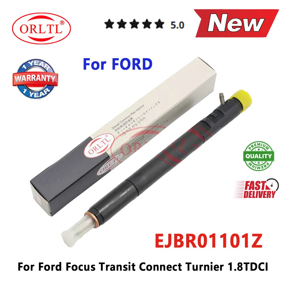EJBR01101Z New Common Rail Injector EJBR0 1101Z Diesel Nozzle 1S4Q9F593AF For Ford Focus Transit Connect Turnier 1.8TDCI