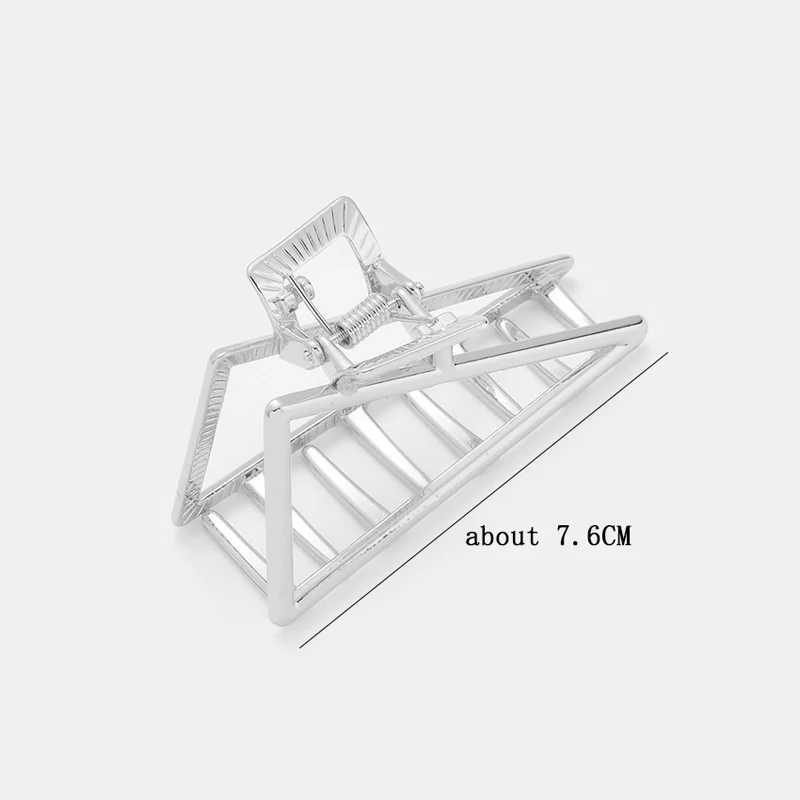 Multi Style Gold Metal Hair Claw Clips Hollow Geometric Butterfly Jaw Clips Strong Hold Non Slip Hair Crab Clamp for Women Thick