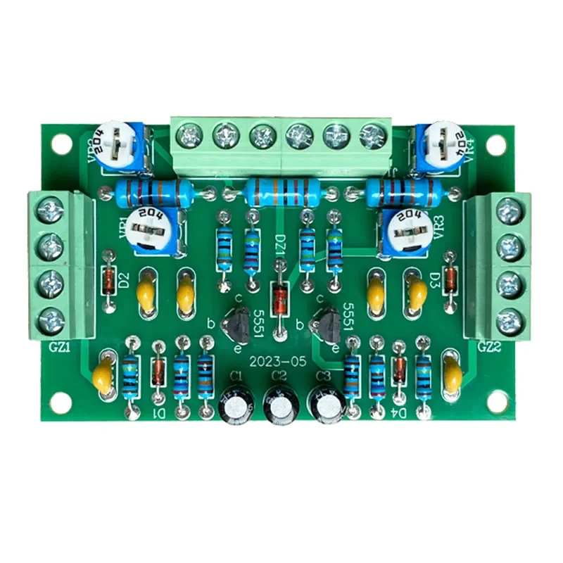 DIY modyfikacja lampy elektronicznej 6E1 płyta sterownicza kocie oko 6E2 EM81 obwód wskaźnika strojenia poziomu dźwięku