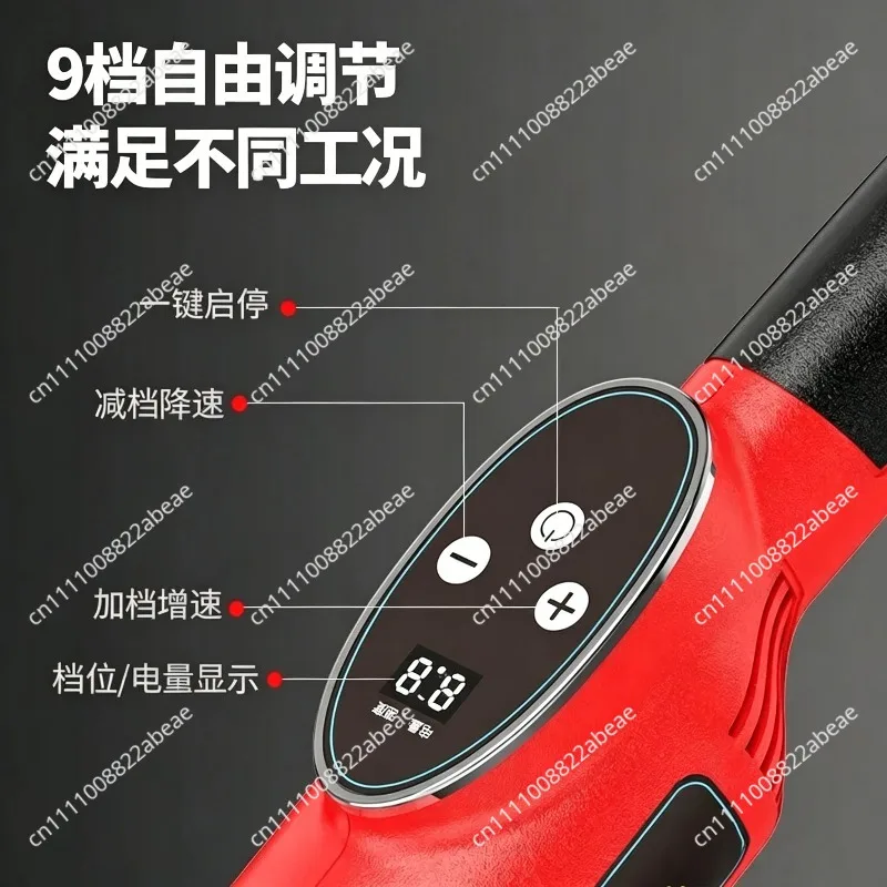 Rechargeable Lithium Battery Concrete Flattening Ruler Cement Pavement Leveling Machine Flattener Electric Smoothing Machine