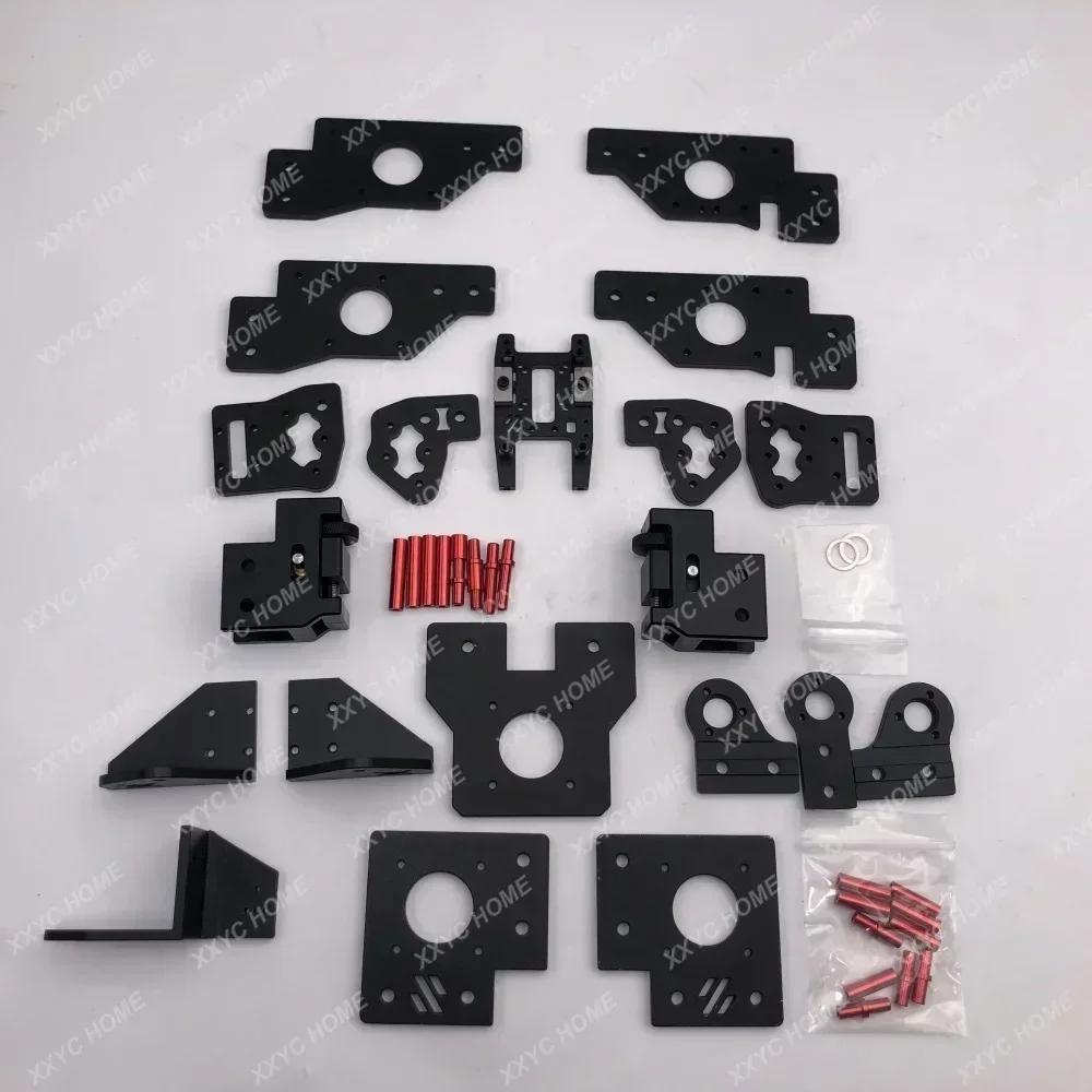

3D-принтер Voron Trident, обработанный на станке с ЧПУ, цельнометаллический комплект обновления, комплект деталей с ЧПУ, комплект ограждения из алюминиевого сплава
