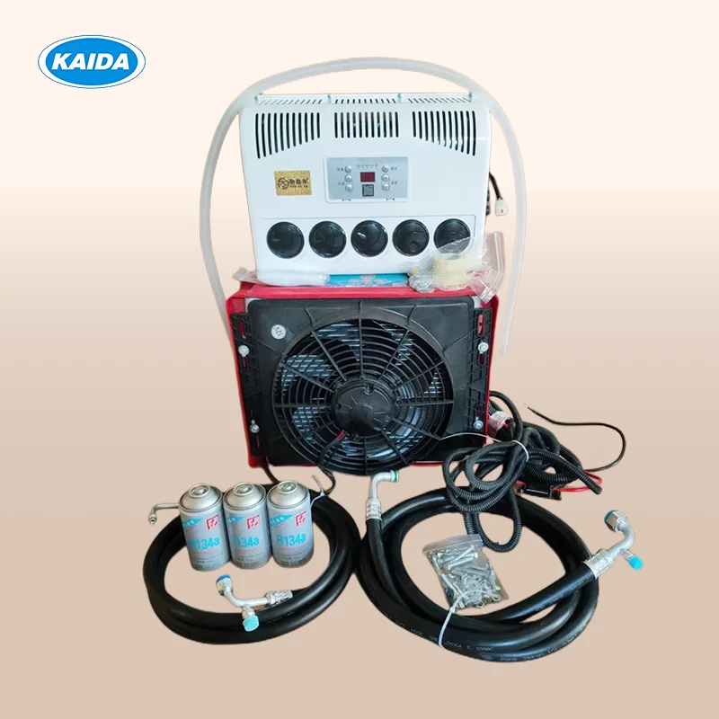 24V Lorry Parking Air Conditioner Wall-mounted High Power Split Parking AC Parking Cooler