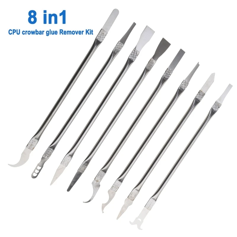 Instrument Repair Tools 8Pcs Opening Pry Tools IC Chip CPU Repair Tool