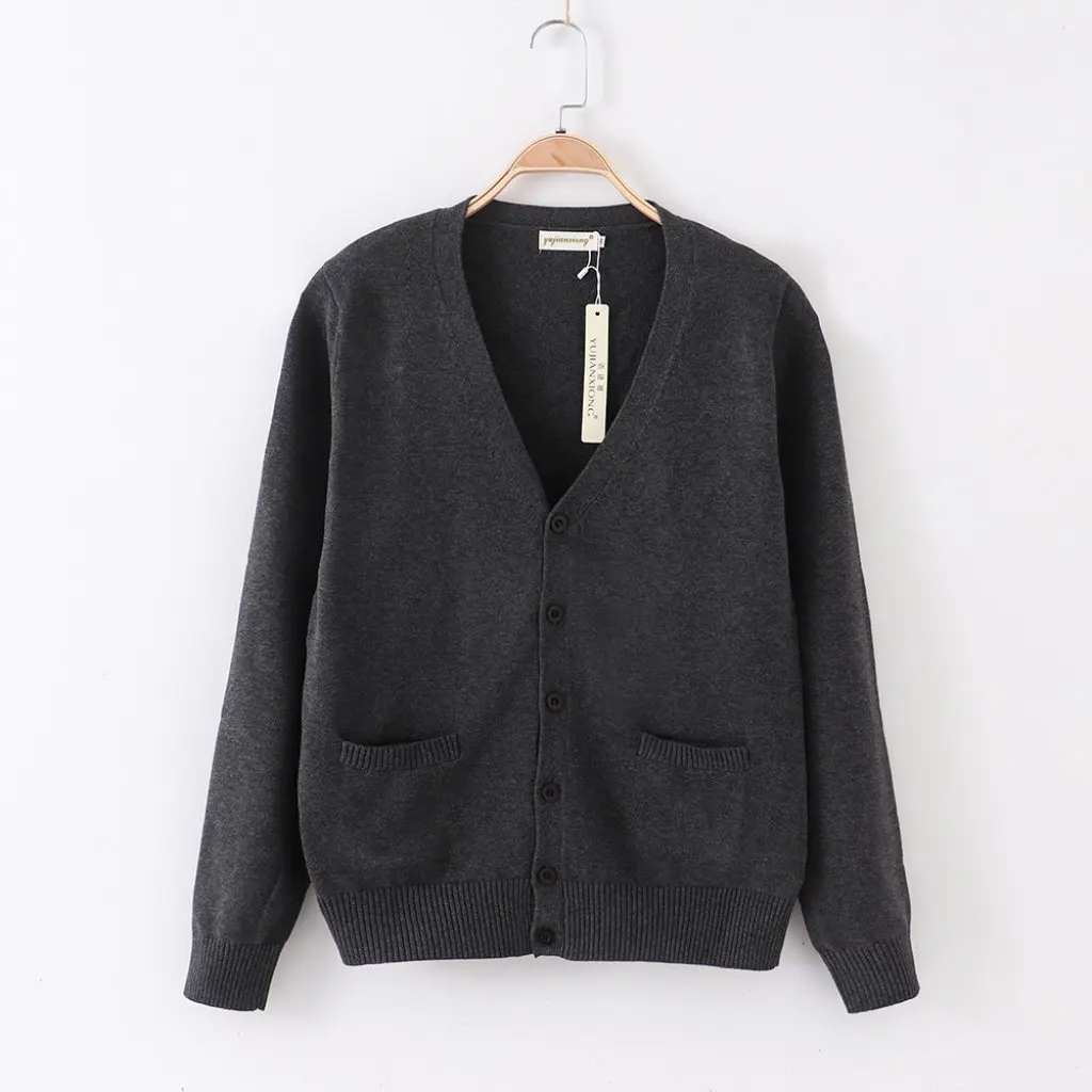 

Japanese JK Student Cardigan Sweater Soft Cute School Uniform Wholesale Women's Fashion Top Open Cardigan