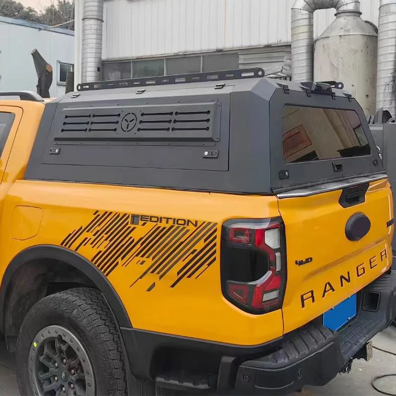 

Hot Sale Custom-fit Manganese Steel Pickup Canopy Pickup Anti-rusted Hardtop Canopy for Ford Ranger