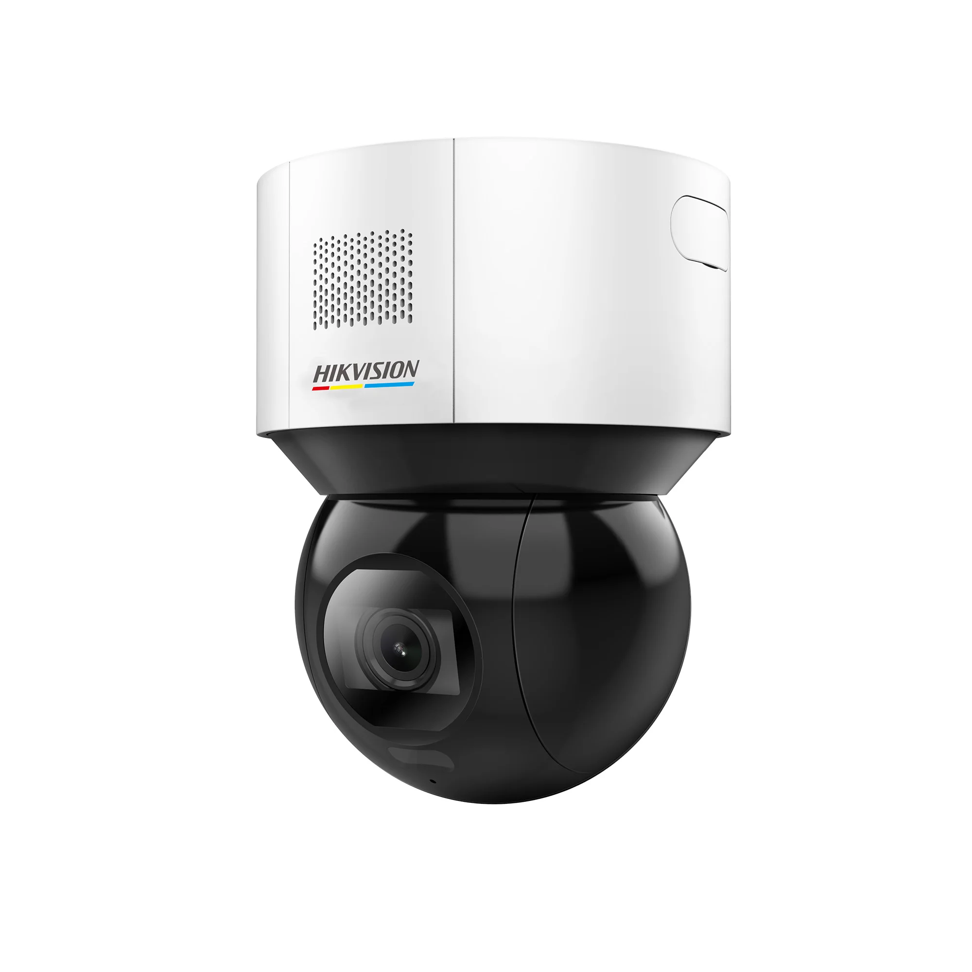 Imagem -04 - Câmera ip de Rede Hikvision Mini pt Dome Poe Original Ds2de3a400bw-de f1 t5 Ds-2de3a400bw-de w f1 t5 4mp Colorvu Ip66