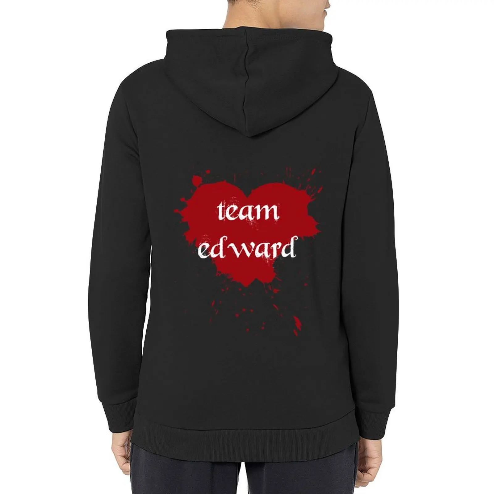 

team edward Hoodie male clothes men's autumn clothes graphic t shirts men korean style clothes new hooded tee