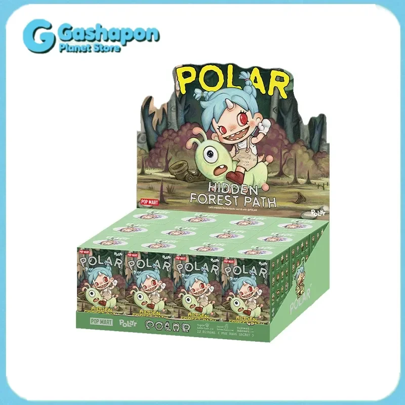 

Official Popmart Polar Season 2 Linbian Secret Path Series Mystery Blind Box Woodland Scene Desktop Decor Collectible Vinyl Gift