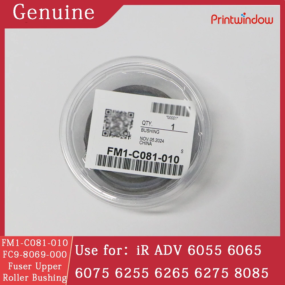 1set 2PCS Genuine FM1-C081-010 FC9-8069-000 Fuser Upper Roller Bushing for Canon iR ADV 6055 6065 6075 6255 6265 6275 8085
