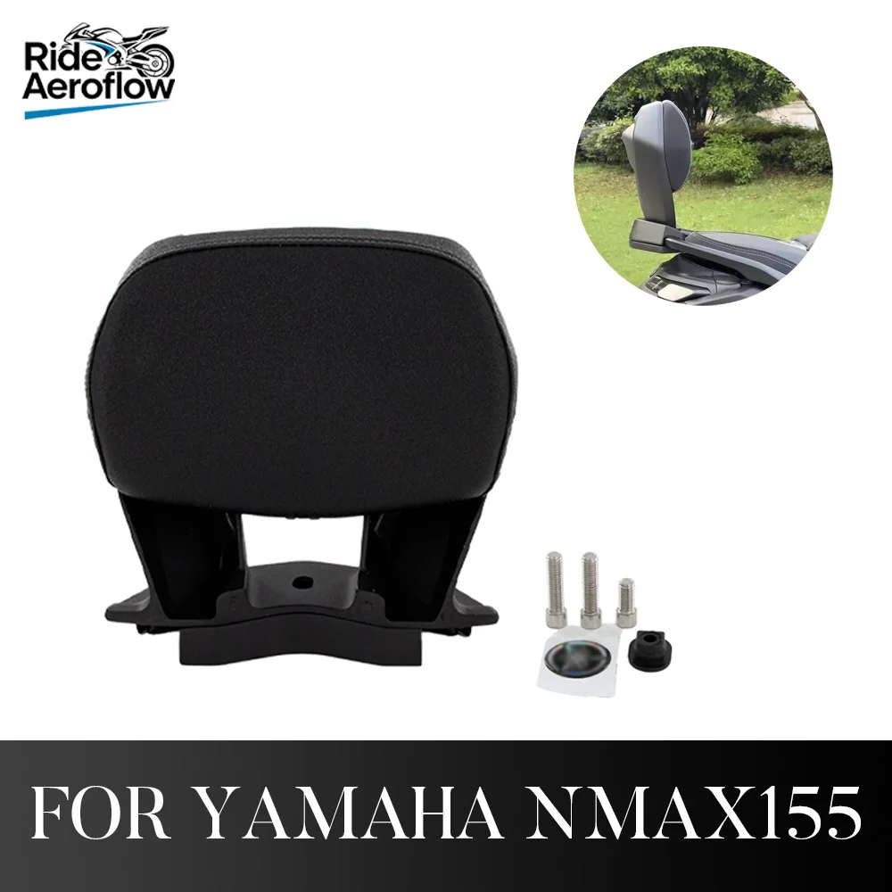 

Motorcycle Accessories for Yamaha 2025 NMAX125 NMAX155 NMAX 125 155 Modified Waterproof Sissy Bar Rear Backrest Cushion Backrest