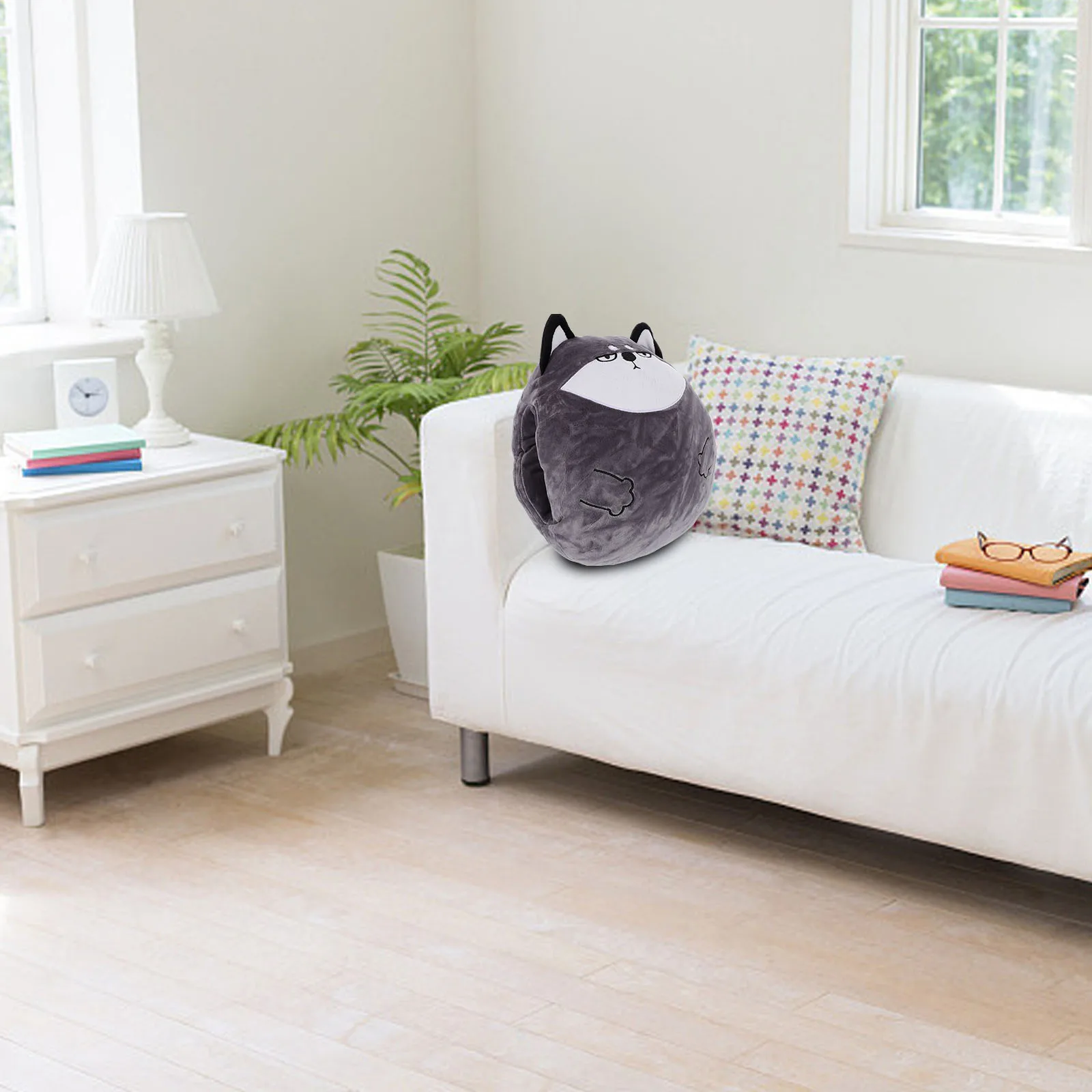 

Warm Hand Pillow Cute Cartoon Cushion For Bedroom Living Room Office Soft Stuffed Throw Pillow Back Support Decorative Cushion