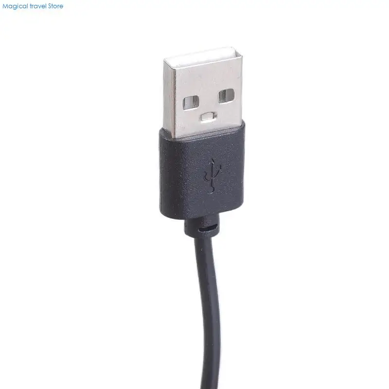 N2UB USB Power Pigtail Cable 5V USB Male to 2 Pin Bare Wire Open End Power Pigtail