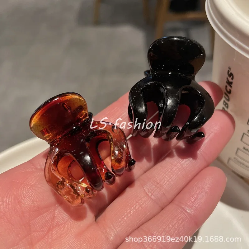 Südkorea der einfache reine mini blume fangen mädchen shark clip netto rot haar clip fangen clip großhandel kopfschmuck haar zubehör