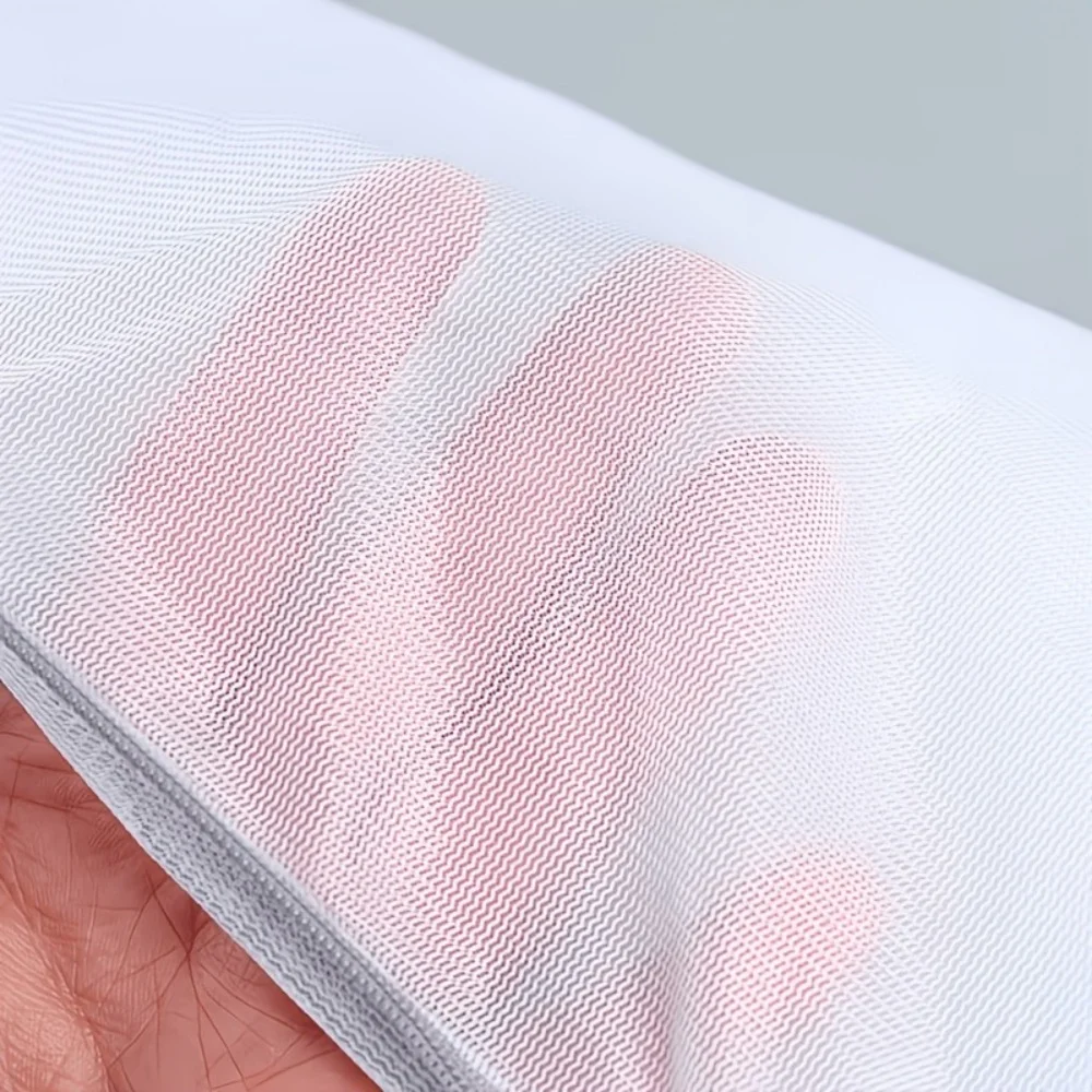 1PC Clothes Washing Machine Laundry Bag With Zipper Nylon Mesh Net Bra Washing Bag Black Wash Bags