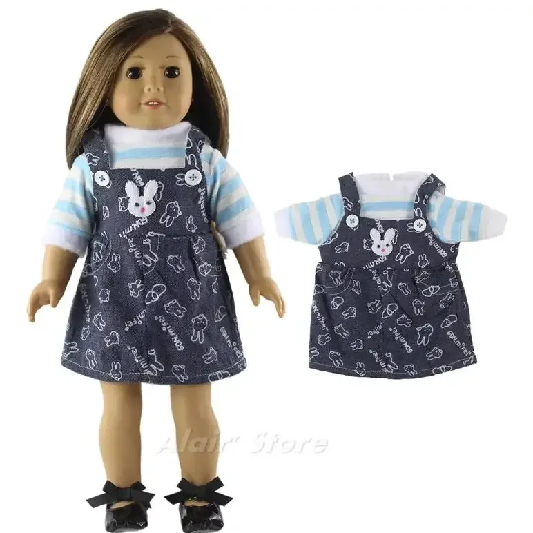 1 Set Beautiful Casual Wear Doll Clothes for 18 inch American Doll Many Style for Choice A90