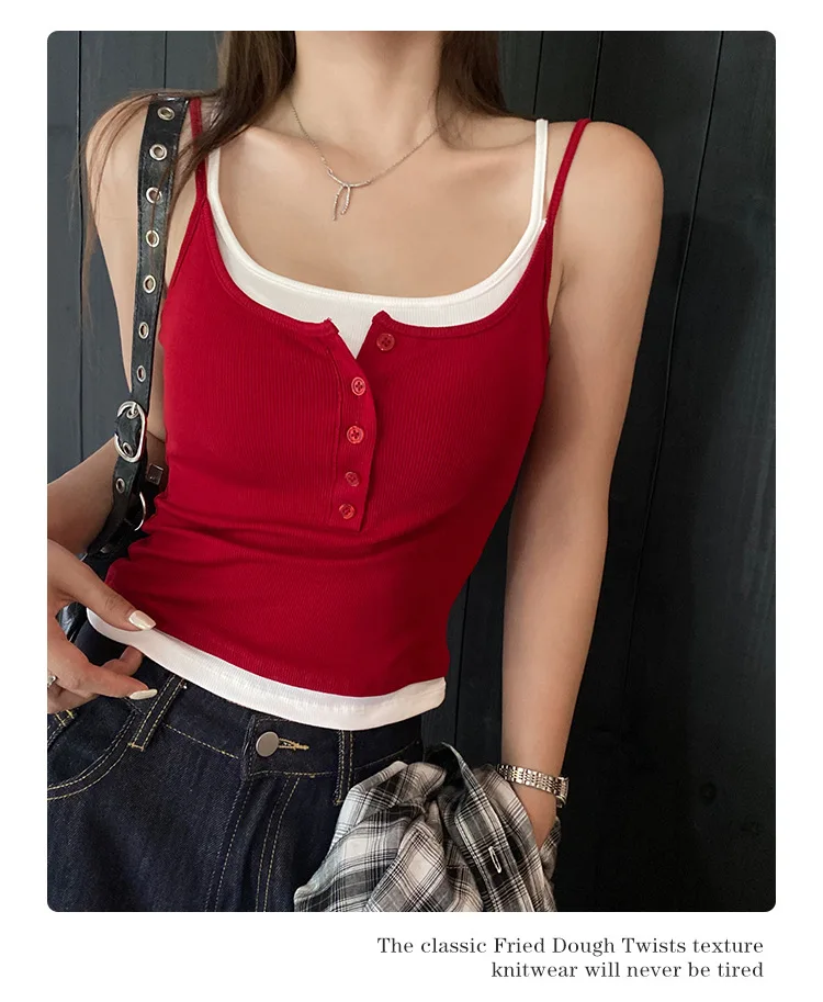 Modal Top: Fashionable Tank Top, Versatile, Backless, Slimming, Sleeveless, Outerwear, Fitted, with Adjustable Straps and Built-