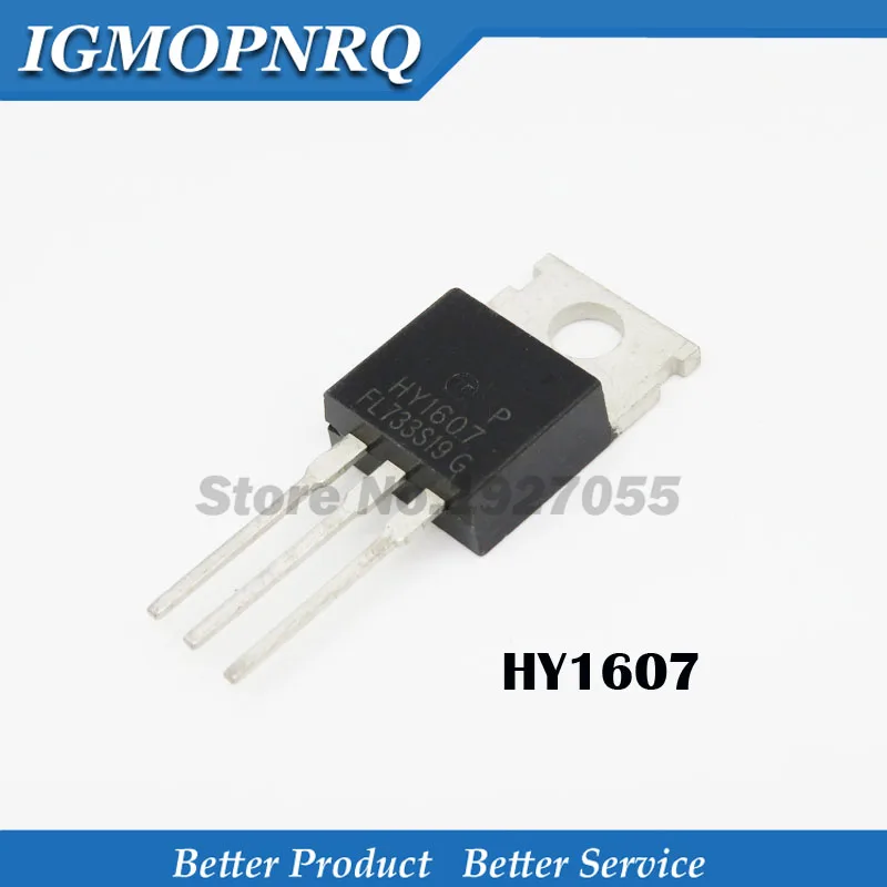 10 teile/los HY1607 TO-220 MOS neue