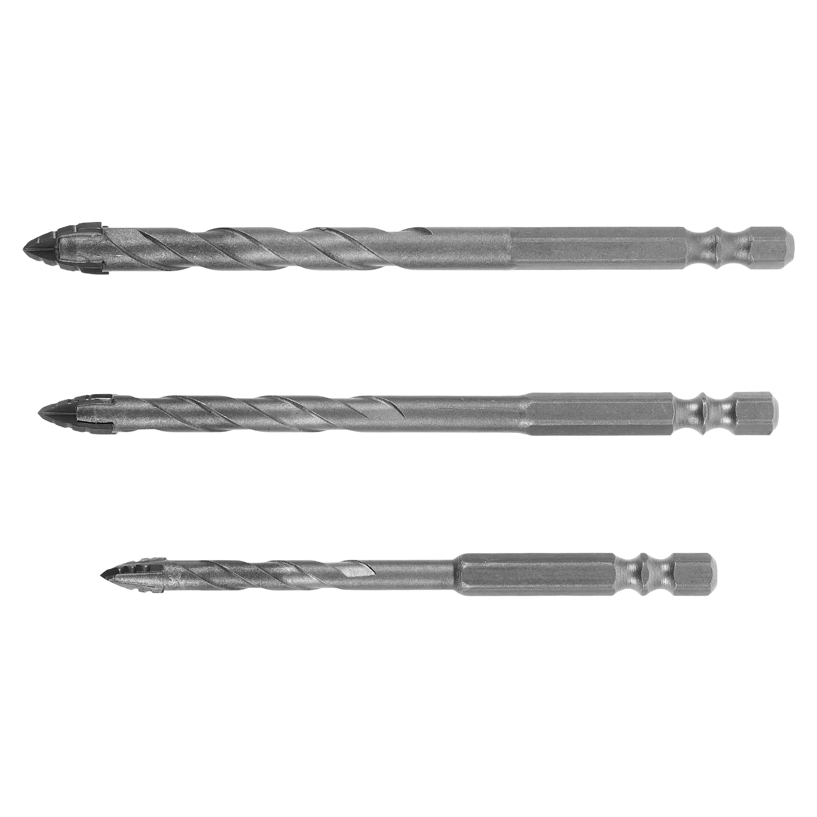 

3pcs Offset Drill Bit High efficiency Tungsten Steel for Tiles Concrete Hole Saw Impact Driver Tools