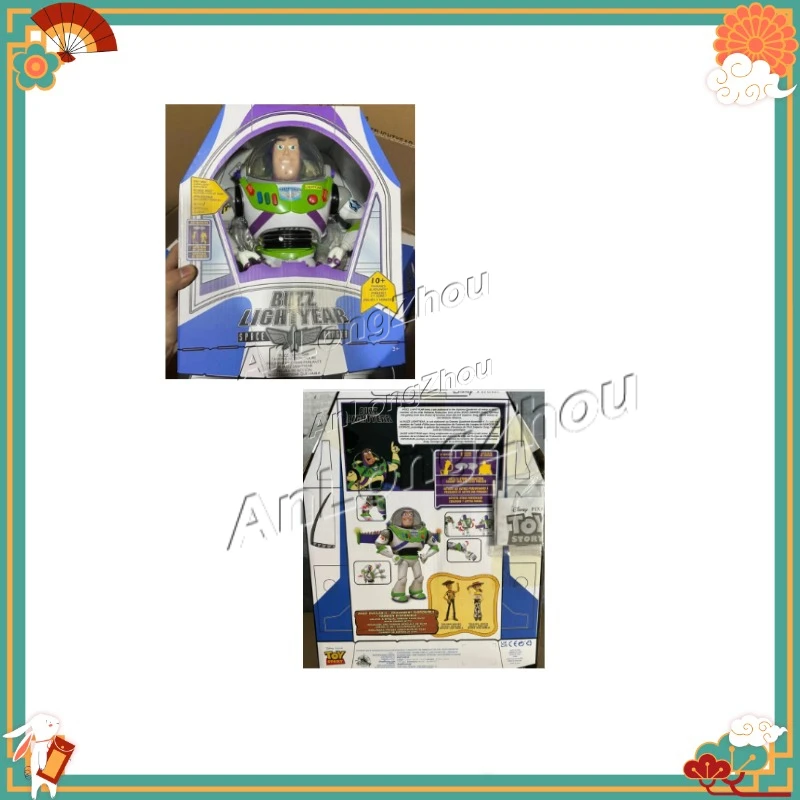 

30cm Toy Story Buzz Lightyear Spacecraft Sound Model Buzz Lightyear Action Figure Doll Desktop Collection Birthday Gift
